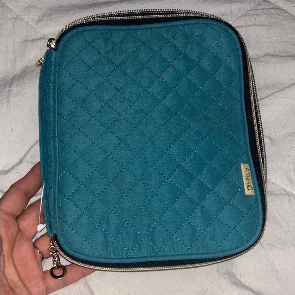Teal Quilted Women's Bag